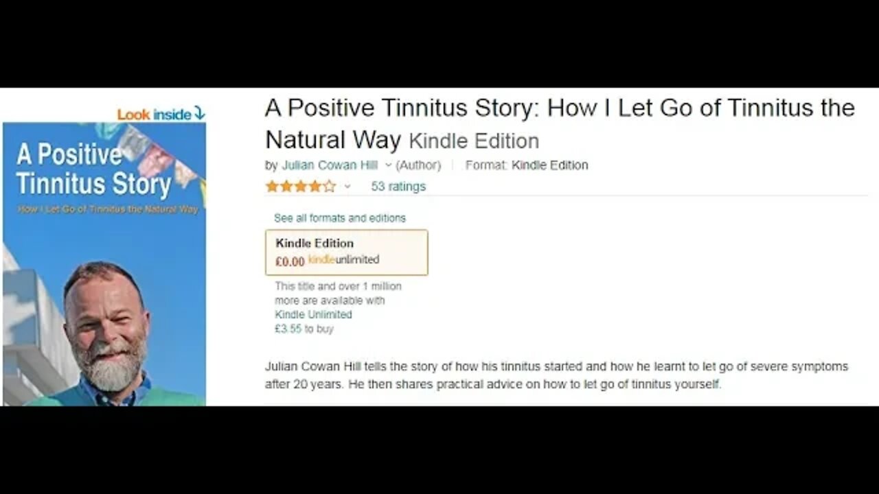 Powerful interview with Julian Cowan Hill (Tinnitus/Cranial Sacral Therapy) @Julian Cowan Hill