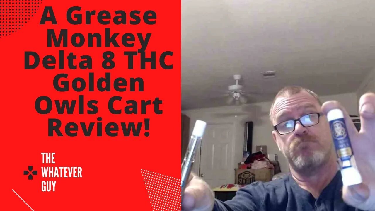 A Grease Monkey Delta 8 THC Golden Owls Cart Review!