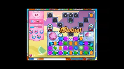 Candy Crush Level 2599 Talkthrough, 24 Moves 0 Boosters