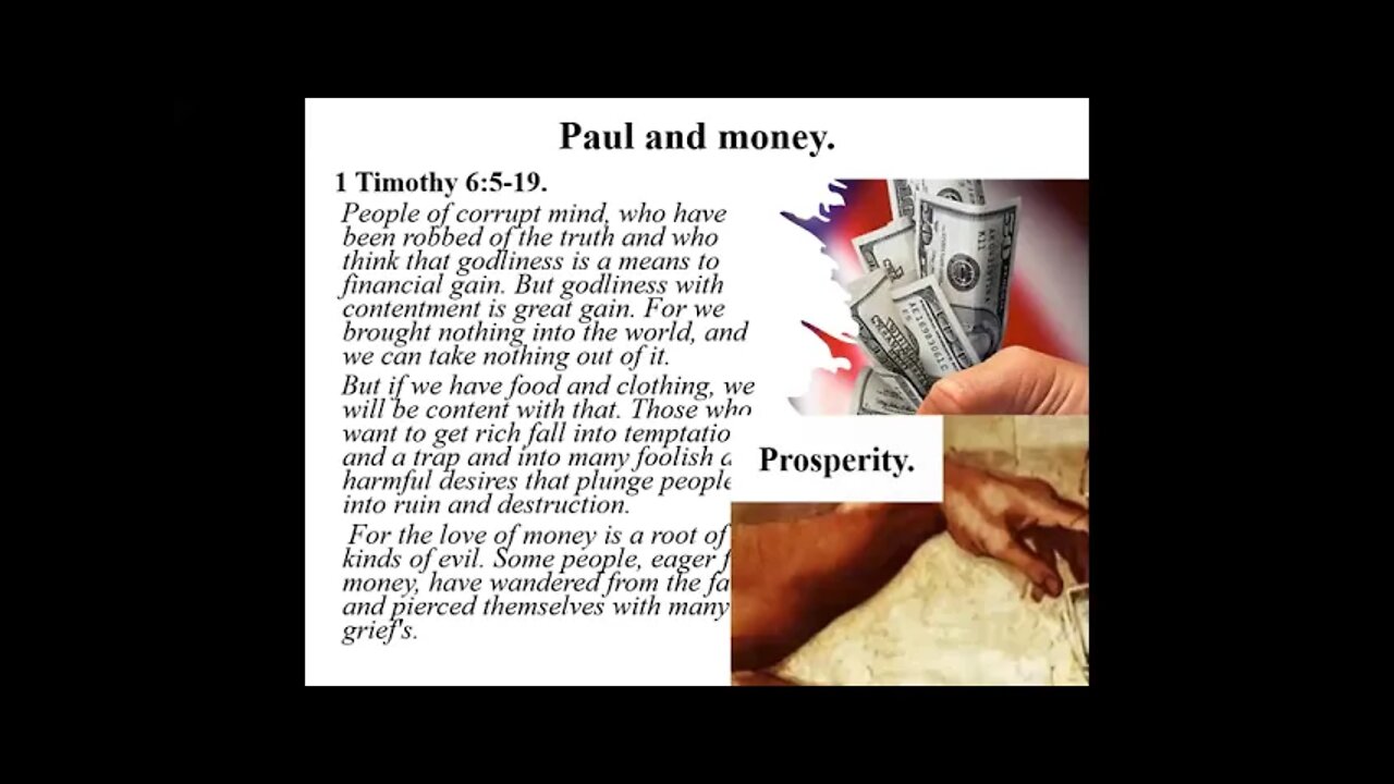 Christianity and prosperity