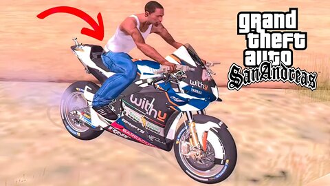 Secret Yamaha M1 Bike Location in GTA San Andreas (Cheat Code)