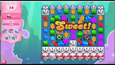 Candy Crush Level 4051 Talkthrough, 15 Moves 0 Boosters