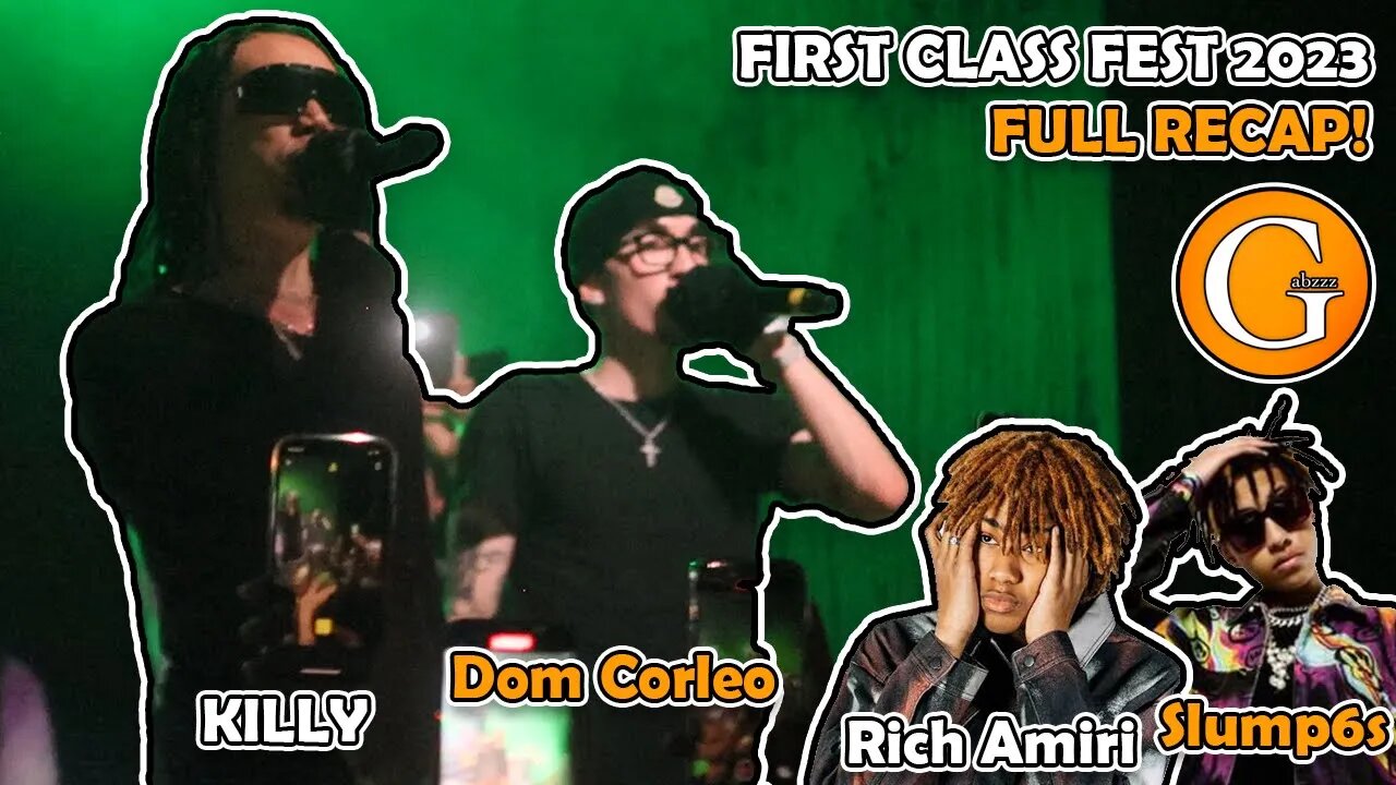 DOM CORLEO Brings Out KILLY At FIRST CLASS FEST In Toronto (ft. Rich Amiri + MORE)