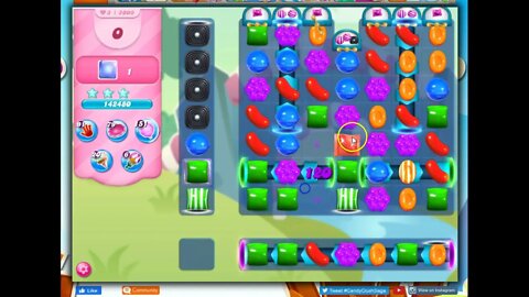 Candy Crush Level 2009 Talkthrough, 25 Moves 0 Boosters