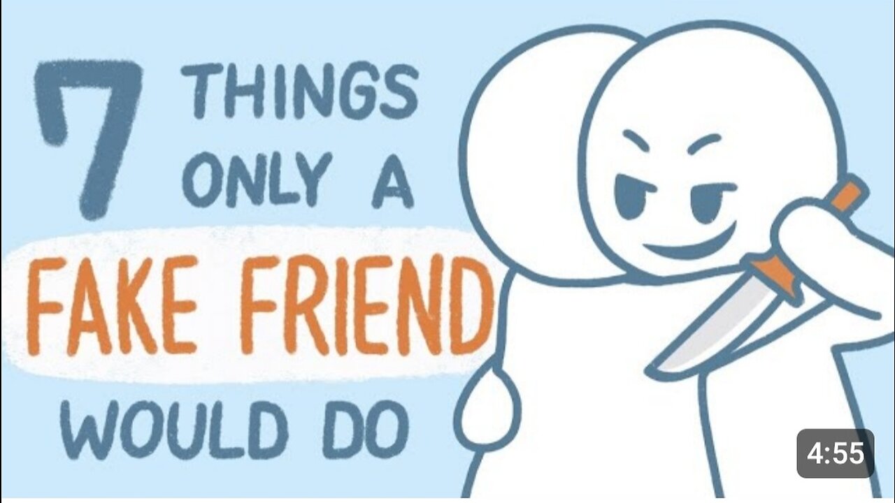 7 Things Only Fake Friends Do