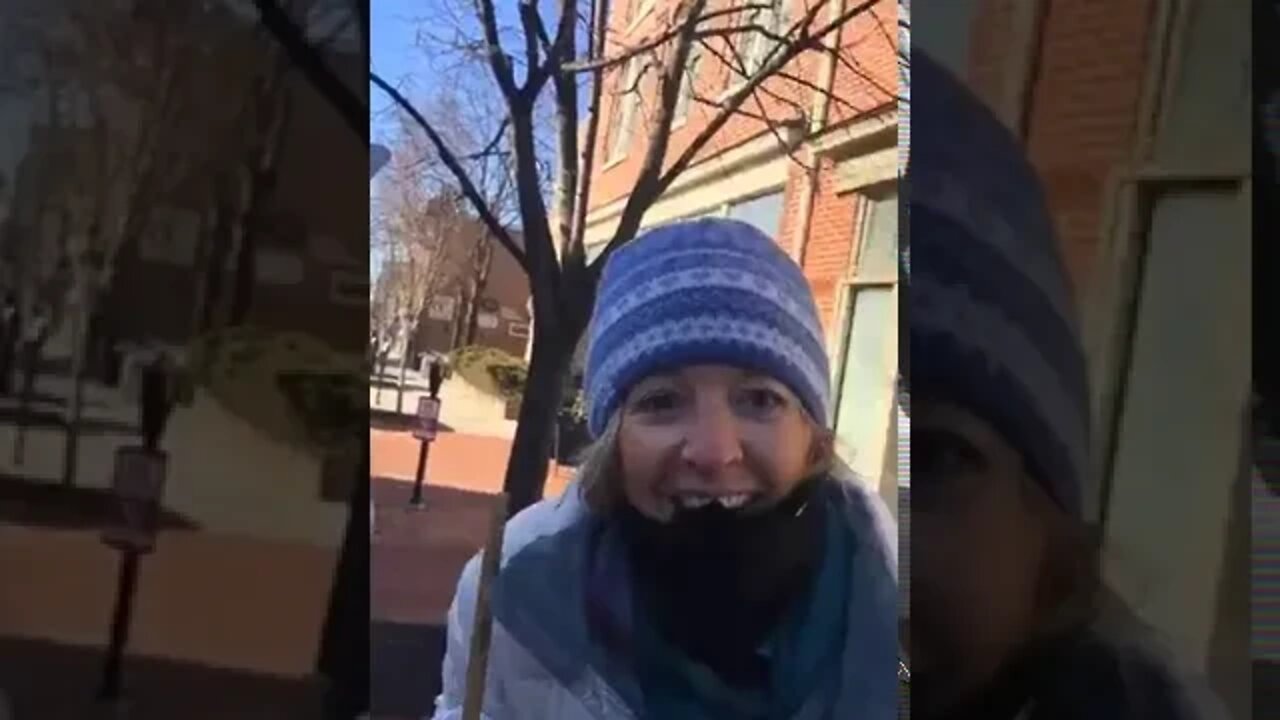 Climate Change Emergency Protest #58..”Food, Civilization Breakdown”..Gettysburg, Pa USA. 1/17/20