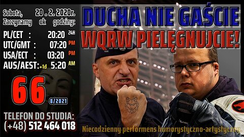 DUCHA NIE GAŚCIE, WQRW PIELĘGNUJCIE! - Olszański, Osadowski NPTV (20.02.2021)
