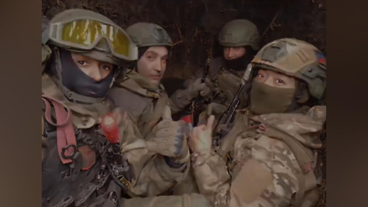 Video of Western & Foreign Volunteer Unit in Russian Army which triggered British MSM