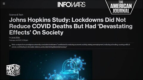 Johns Hopkins Study: Lockdowns Did Not Reduce COVID Deaths But Had ‘Devastating Effects’ On Society