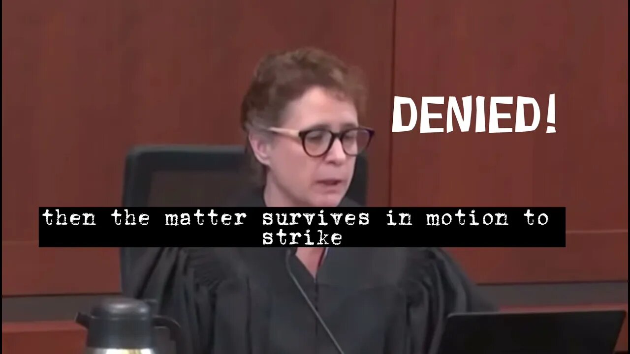 JUDGE DENIES AMBER’S LAWYER