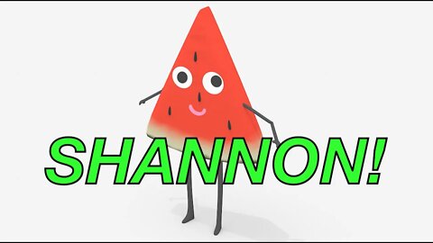 Happy Birthday SHANNON! - WATERMELON Birthday Song