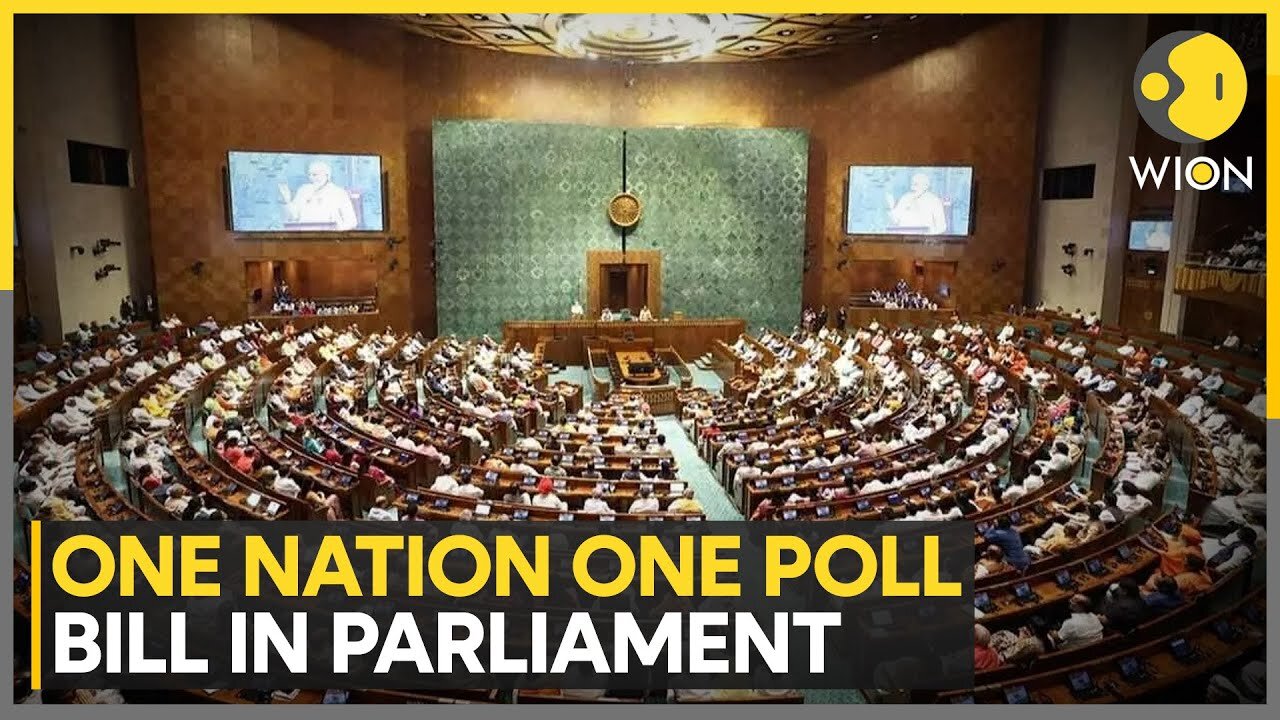 One Nation One Election Bills for Simultaneous Polls Introduced in Lok Sabha | World News | WION