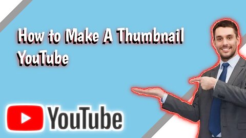 How to make Thumbnail YouTube!! Easy guys!!