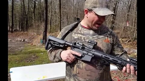 Pistol-Light on a Flat-top AR
