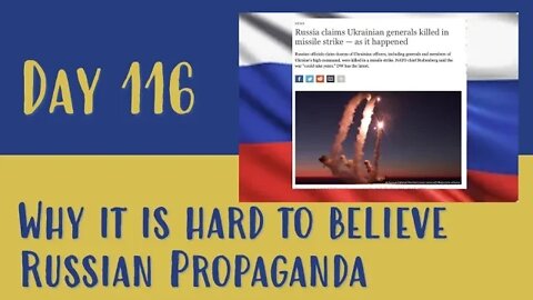 Day 116 of the Russian invasion of Ukraine | Daily Update - What happened?