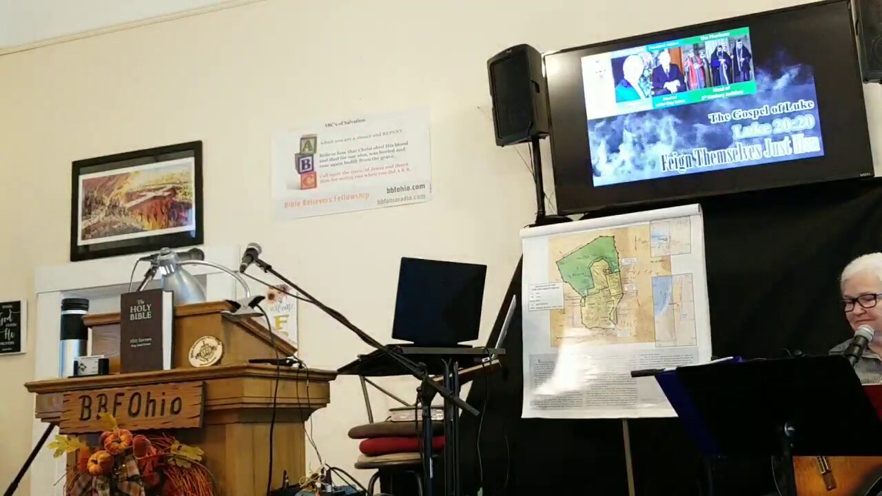 Luke 20:20 WEBCAST