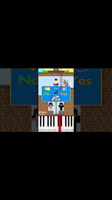 Like And Comment To Help The TV Man's Fam Overcome Temptation (@BabySchool.) - Octave Piano Tutorial