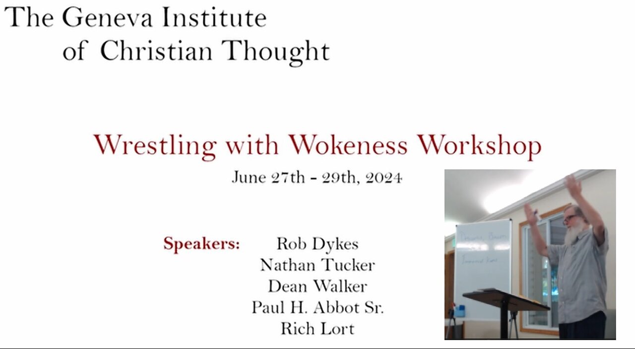 Wrestling with Wokeness: God's Speech and Human Knowledge - Dean Walker