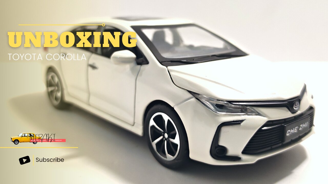 Unboxing Toyota Corolla 2022 | Scale 1:32 | Realistic Toyota Model ❤️