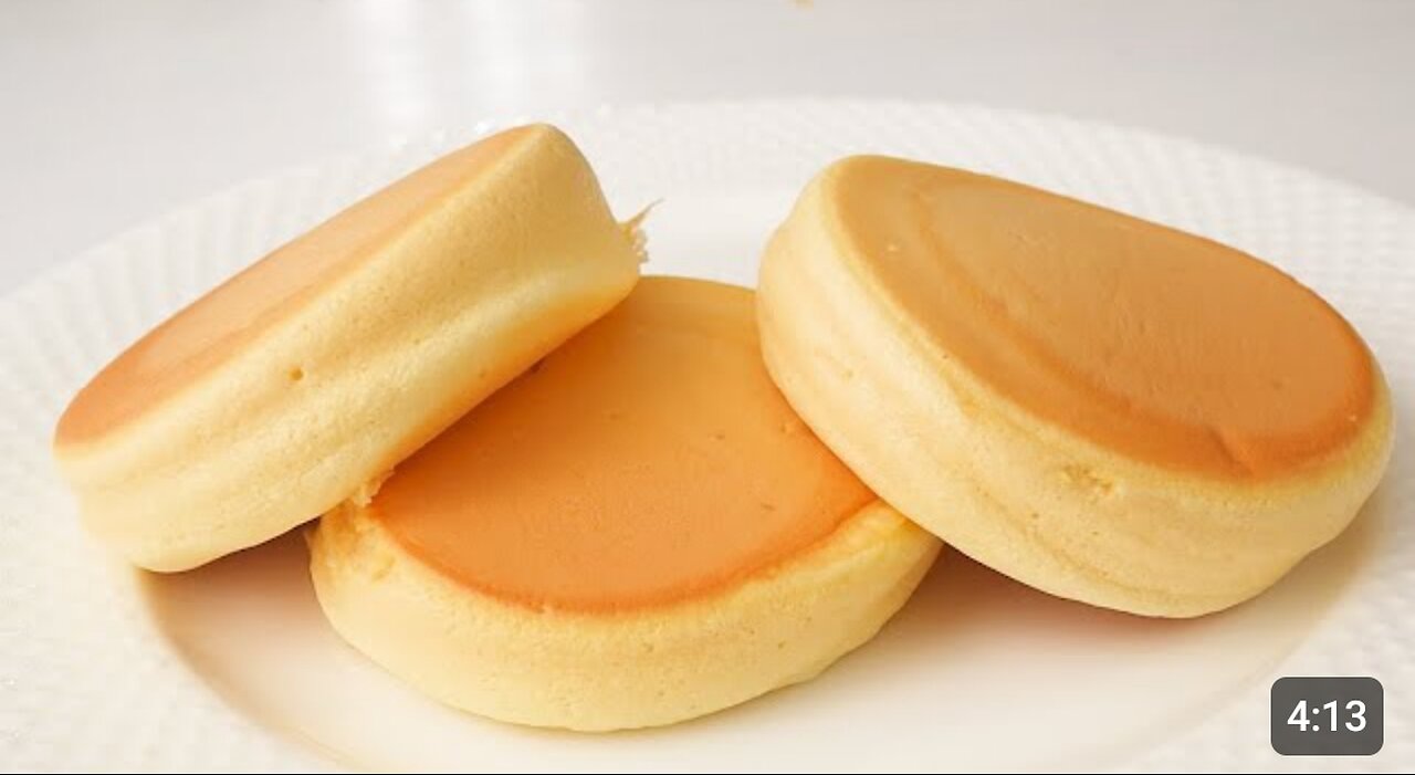 How to make fluffy pancakes! -Easy-