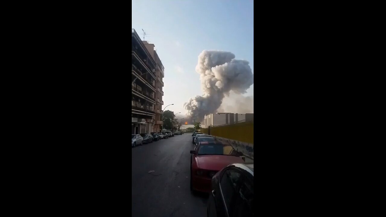 Explosion Caught On Camera