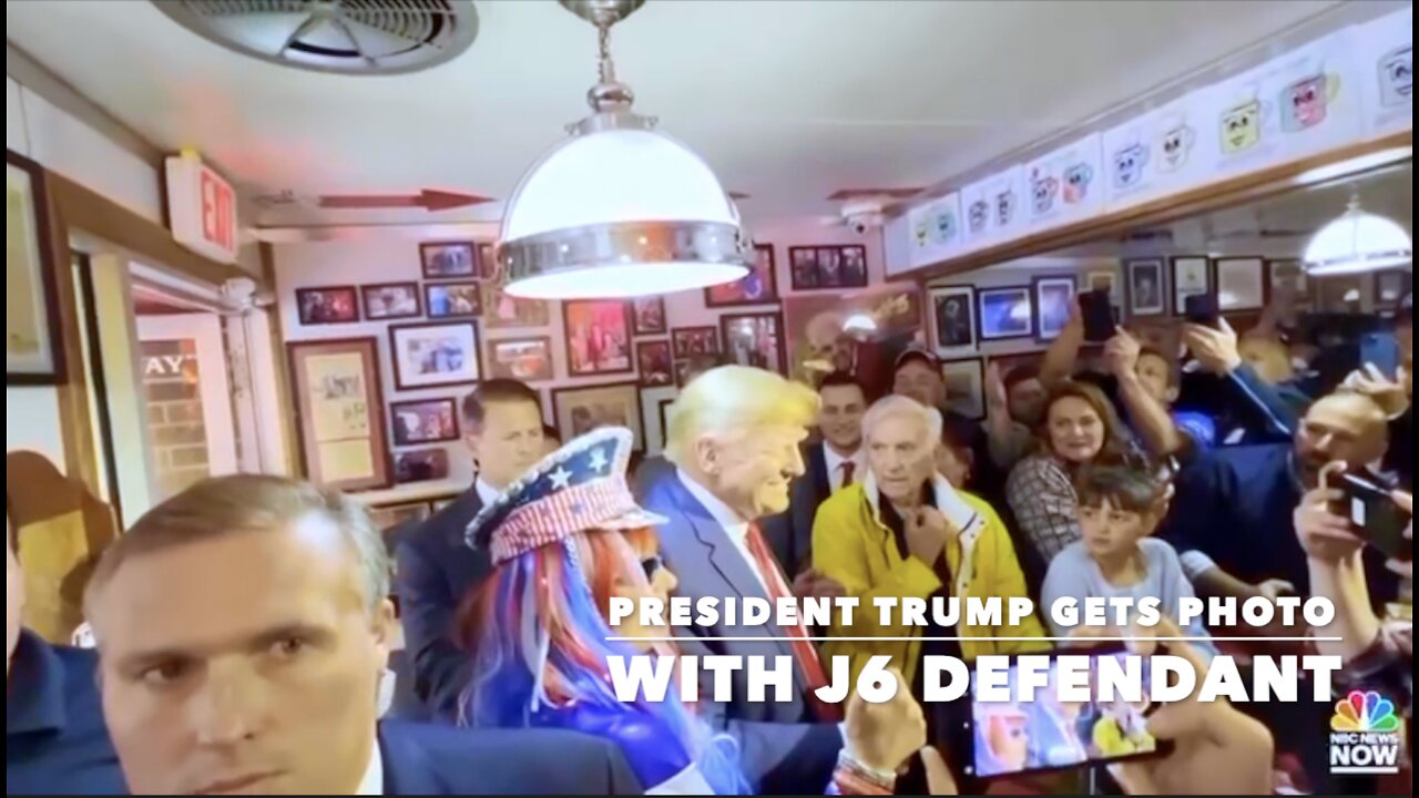 President Trump Takes Photo With J6 Defendant