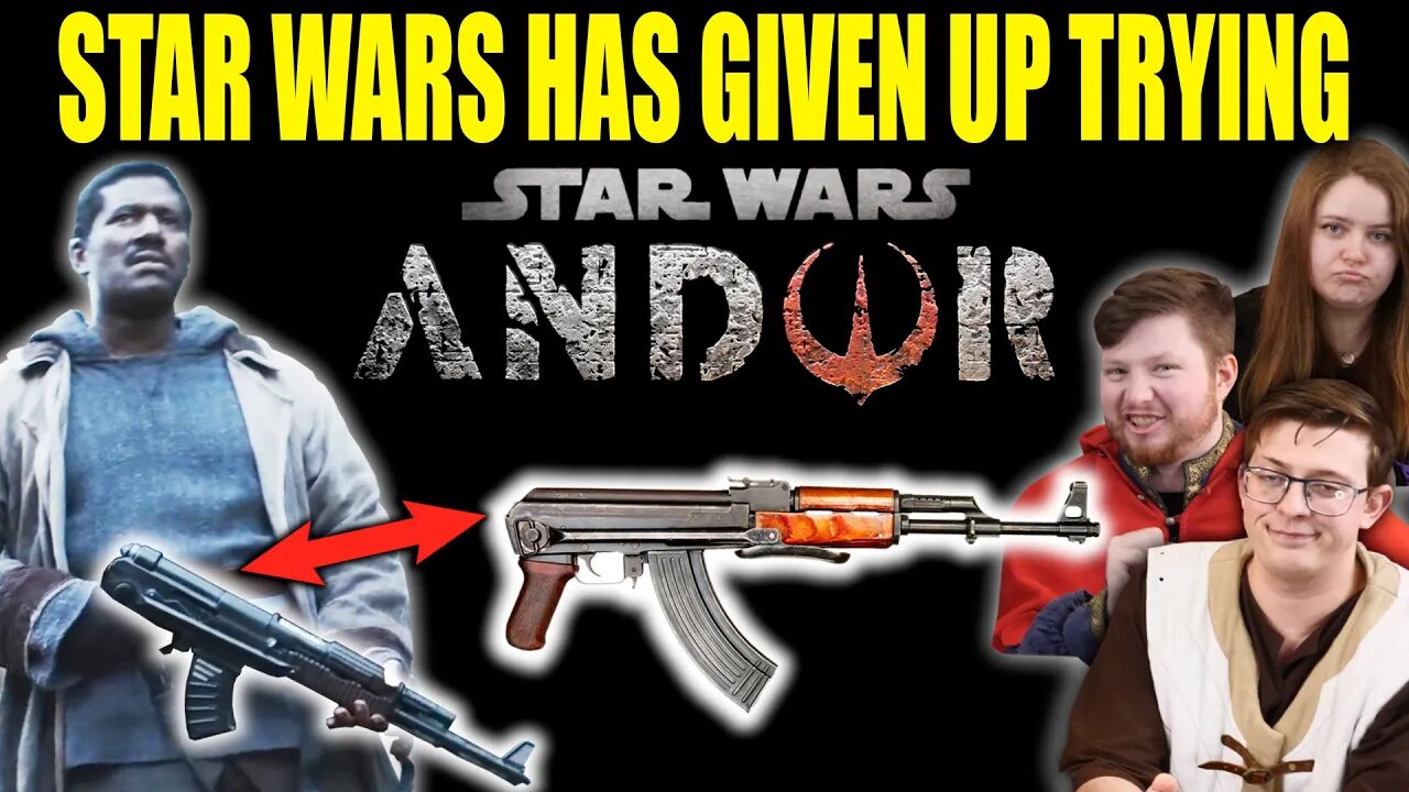 LAZY TRASH! Star Wars gives up trying, but is there hope? - Andor Trailer Breakdown | KNIGHTS WATCH