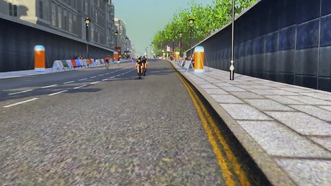 Warm-up for Stage 12 of 21: Flamme Rogue Racing