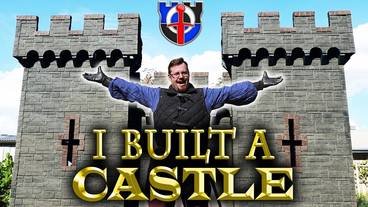 I BUILT A CASTLE. . . sort of, but this is only the beginning!