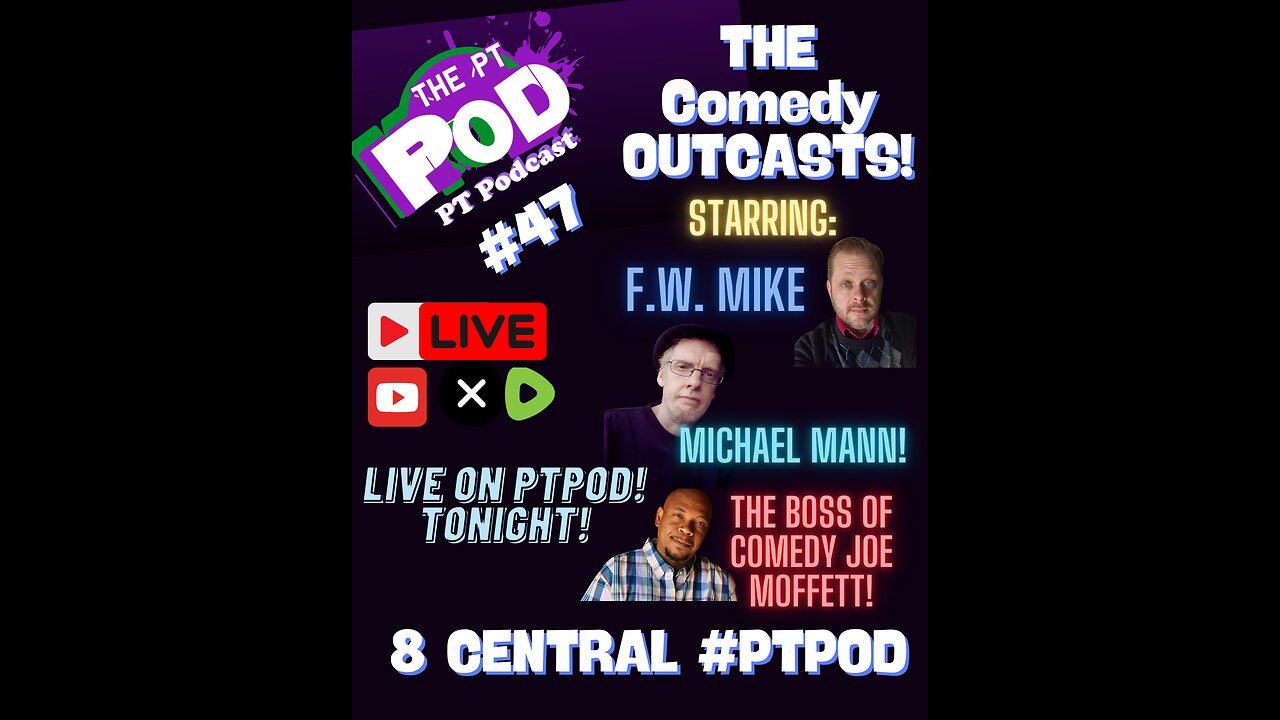 PTPOD #47 Comedy REjects!