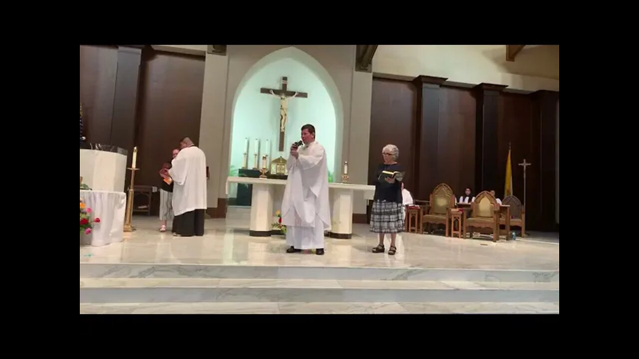 La Asuncion de la Virgen María. Padre Luis Toro