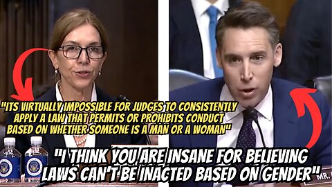 Josh Hawley Grills Federal Judge Nominee Noel Wise On Her Dangers Gender Ideology