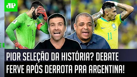 PEGOU FOGO! "É SOMBRIO! Essa Seleção NÃO TEM JOGADOR com C*****! E EU TE FALO que..." DEBATE FERVE!