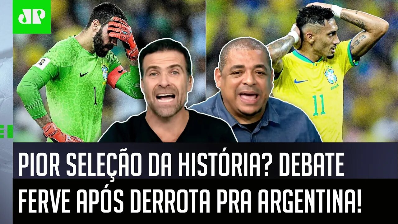 PEGOU FOGO! "É SOMBRIO! Essa Seleção NÃO TEM JOGADOR com C*****! E EU TE FALO que..." DEBATE FERVE!