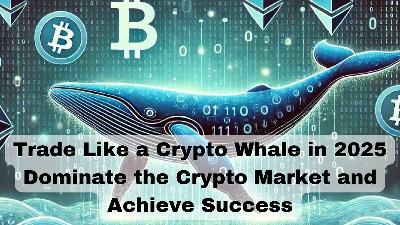 TRADE LIKE A CRYPTO WHALE IN NEW YEAR 2025