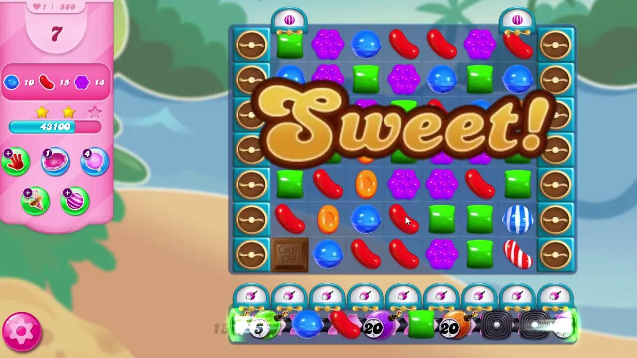 Candy Crush Saga Level 589
