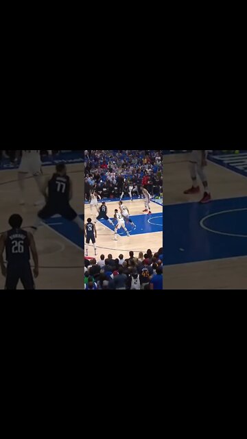 Luka with the nice ballfake into the and one! 🤌