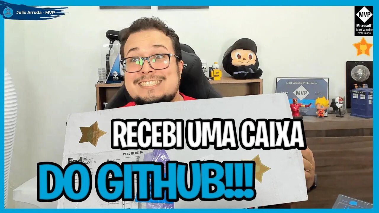 Abrindo a caixa de brindes do GitHub!!!