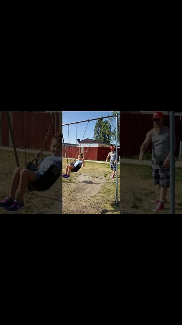 Wheeee Grandpa, "Swing me High in the Sky!"