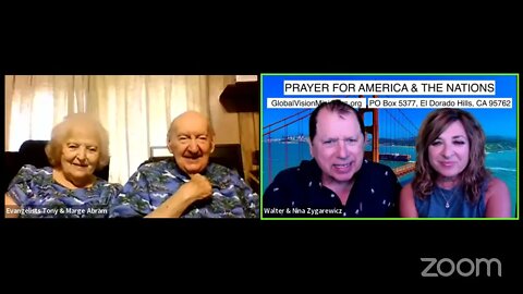 PRAYER FOR AMERICA & THE NATIONS Live Walter & Nina Zygarewicz with Tony & Marge Abram