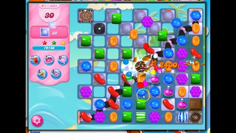 Candy Crush Level 3089 Talkthrough, 39 Moves 0 Boosters
