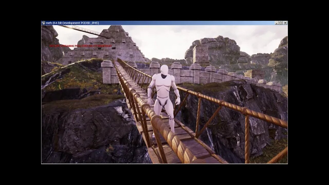 2021 Unreal 425 Stargate fan project adding gate to aztec style canyon