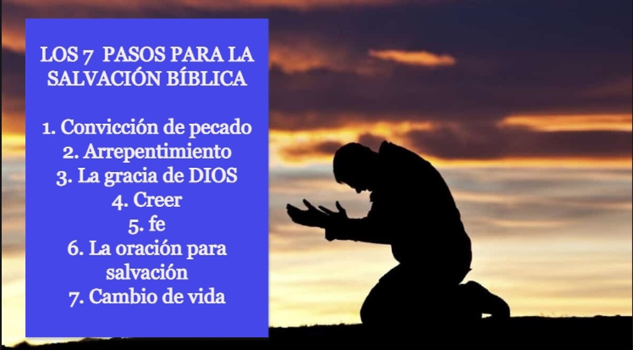 Los 7 pasos para la salvación bíblica ( King James Video Ministries, subs español)