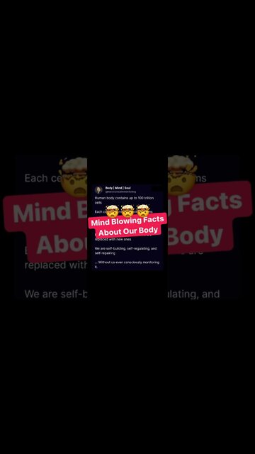 The Wonderful Human Body~ Subscribe to PPNutra