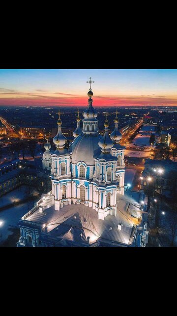 Смольный собор, Сан-Пьетробурго.