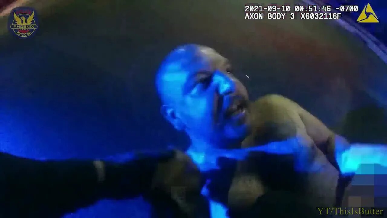 Body cam video shows Phoenix officers detaining naked man before dying in custody