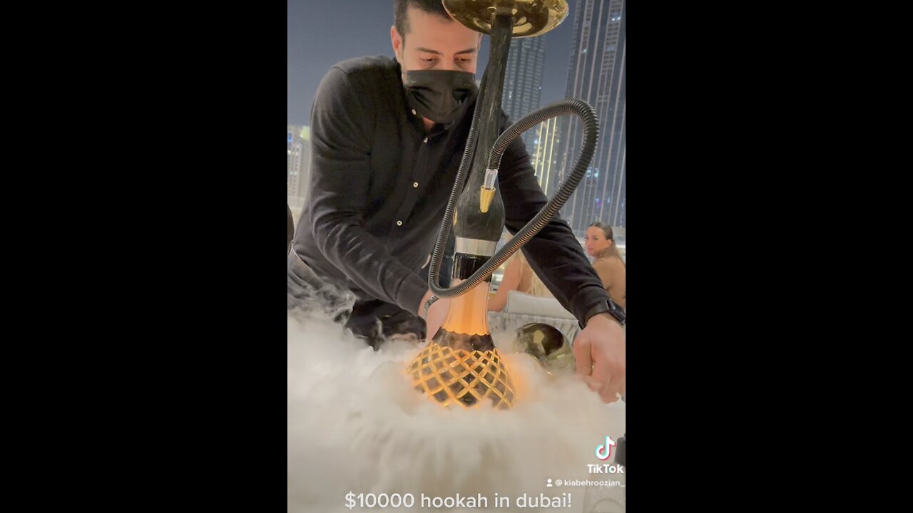 $10k Hookah in Dubai!