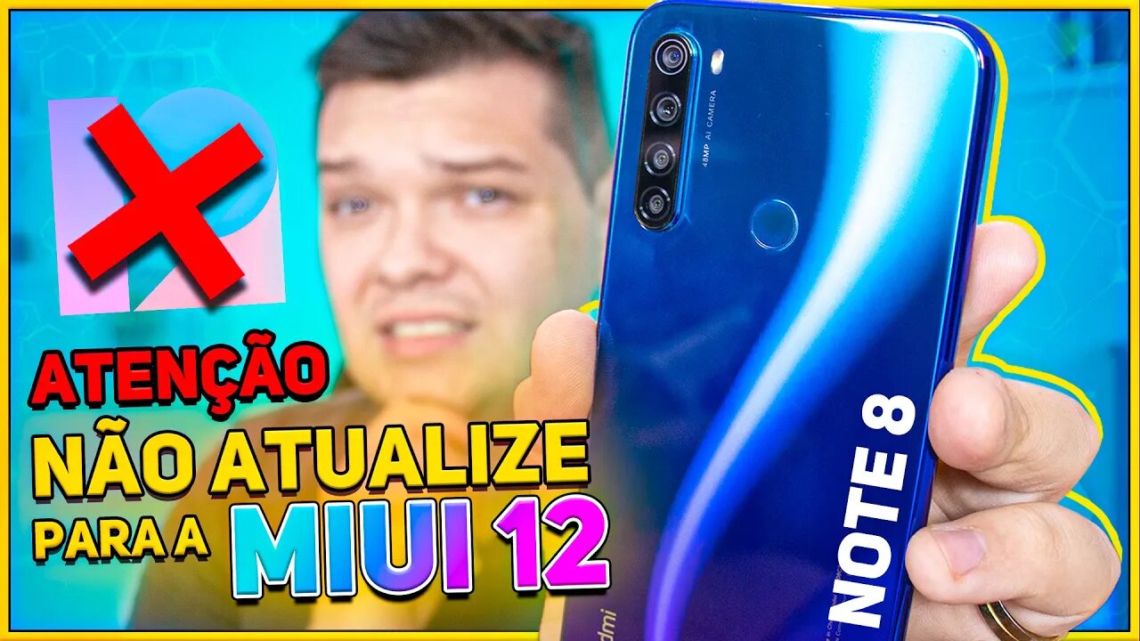 CADÊ A MIUI 12 NO REDMI NOTE 8? E POR QUE VOCÊ NÃO DEVE ATUALIZAR ELE!!! ASSISTA E COMPARTILHE!