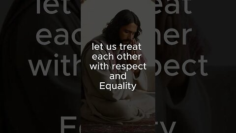 A prayer for the dignity of all ￼