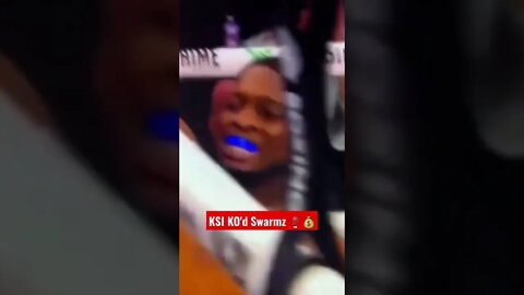 KSI KO Swarmz Boxing Fight #ksi #shorts